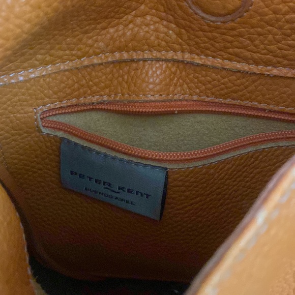 Peter Kent Buenos Aires over the shoulder leather bag - Picture 7 of 9